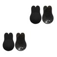thumbnail image 4 of Sonducket 1 par de sujetadores invisibles de silicona para levantamiento de senos, gotas de agua, sujetador de pecho Invisible con correa, cubiertas para negro 12.5 cm 2piezas Sonducket CBP095287, 4 of 5