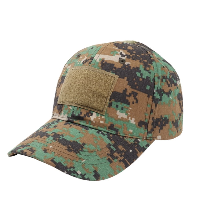 Unisex Camouflage Baseball Cap, Embroidered Adjustable Dad Hat with Breathable Cotton Blend, Low Profile Soft Cap for Outdoor Activities and Sun Protection