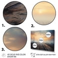 thumbnail image 3 of Designart "Transcendent Train Tracks" Transportation Canvas Wall Art, 3 of 5