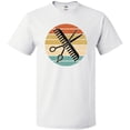 thumbnail image 3 of Inktastic Hair Stylist Barber Retro Sunset T-Shirt, 3 of 5