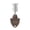 Brown, variant on Hehon Ergonomic Rotatable Plastic Scrub Brush Effective Stain Remover Multi-Surface Cleaner For Kitchen Bar Indoor Household Surfaces Brown