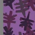 thumbnail image 1 of Ahgly Company Machine Washable Indoor Square Transitional Plum Velvet Purple Area Rugs, 5' Square, 1 of 7
