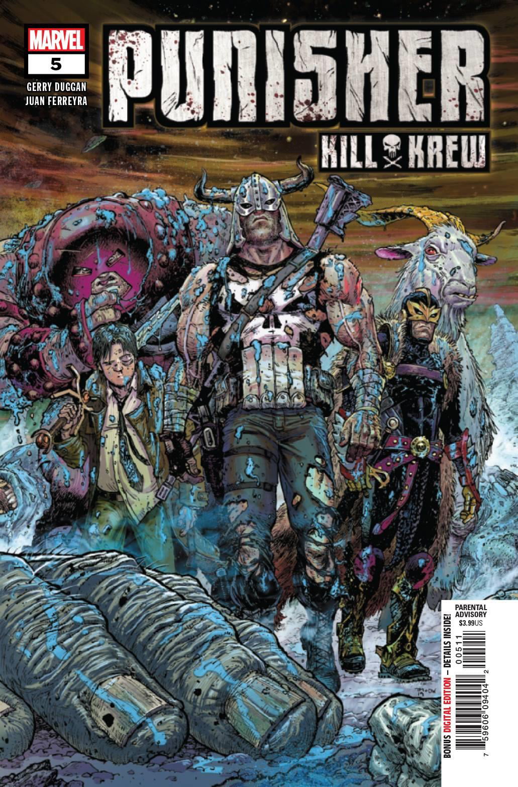 Punisher Kill Krew 5 Marvel Comics Comic Book Walmart