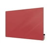 Ghent HMYSN34RS Harmony Glass Whiteboard with Square Corners, 3 x 4 ft. - Rose