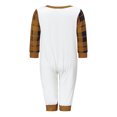 thumbnail image 4 of AceBaby Christmas Family Matching  Pajamas Set Tree and Letter Print Holiday Sleepwear Pjs, 4 of 9