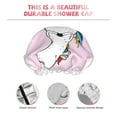 thumbnail image 5 of Disketp Aerial Yoga For Unicorn Shower Caps,Reusable Shower Cap For Women, Double Layer Waterproof Hair Cap, Large Size For All Hair Lengths,For Girls Spa Home Salon Use, 5 of 9