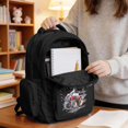 thumbnail image 6 of Whosucclay Tractor USA Flag Print Student Backpack for Boys Girls, Adjustable Straps Elementary School Kindergarten Lightweight Bookbag for Travel Camping Hiking, 6 of 8