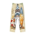 thumbnail image 4 of Disketp Hello Summer Cute Gnome Men'S Pajama Pants - Ultra Soft Fleece Sleep And Lounge Pants (Size: S-Xxl), 4 of 9