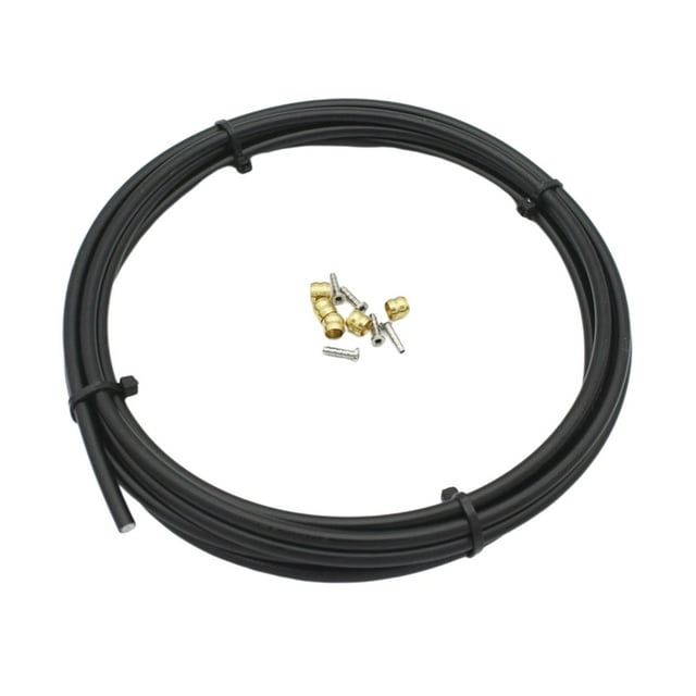 Kit de manguera de freno de disco hidráulico para bicicleta de 5M, Kit de inserción de conexión de latón, tubo de aceite de inserción de oliva de