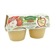 Applesnax Applesauce Unsweetened 4Oz Cup