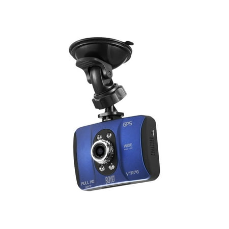 BOYO VTR7G Full HD Dash Cam "Black Box" Recorder with Built-in GPS and 2.0" LCD Display