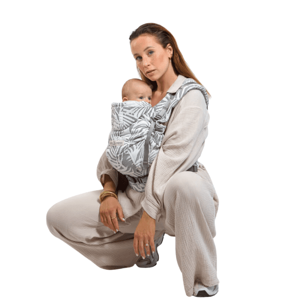 Cangurera Ergonómica Love Radius Tropical Snow HoodieCarrier Tejido 3D Cotton Transpirable Evolutiva desde Nacimiento a 3 Años (20 kg) 1 Pieza