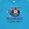 thumbnail image 4 of Inktastic My Great Aunt Loves Me Nephew Bear Boys Baby T-Shirt, 4 of 5