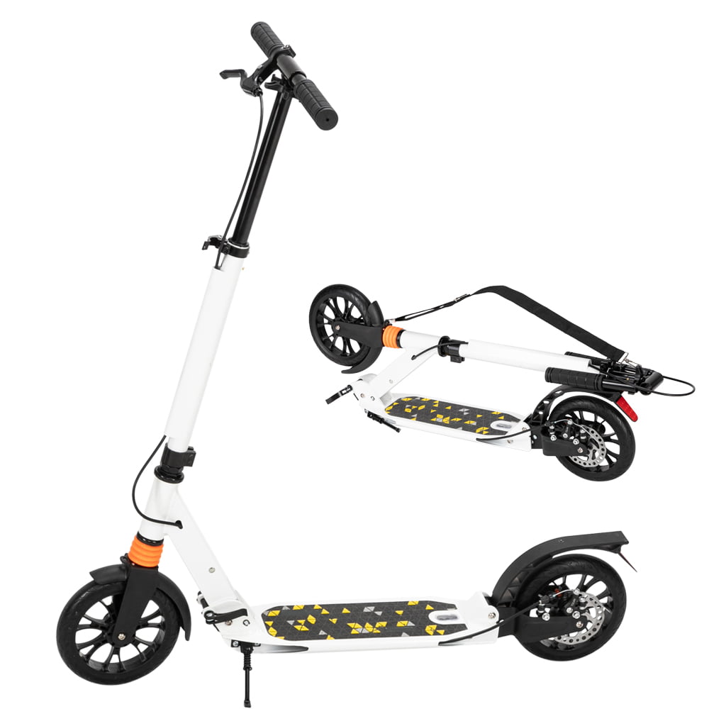 Scooter For Adult&Teens 3 Height Adjustable Easy Folding Double Shock Absorber 
