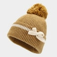 thumbnail image 4 of Knit Cuffed Beanies Scarf Gloves for Women Thickened Long Scarf Furry Hat Winter 2025 Earthy Yellow Free, 4 of 4