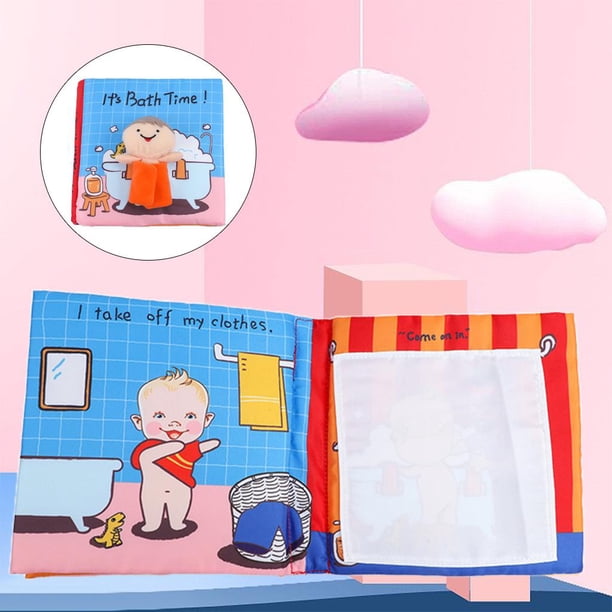 Libros de tela para bebés Hugo Juguetes educativos para libros Estilo 3