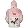 thumbnail image 2 of Every Fart is Love Note Boston Terrier Guilty Face Happy Valentine's All Over Print 3D Hoodie Unisex Merch Hoodies Gentleman Dog Lover Gifts - 01016, 2 of 6