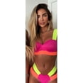 thumbnail image 4 of Seyurigaoka Women's 2Pcs Bikini Set, Crop Tank Tops with High Waist Bottoms, 4 of 5