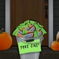 thumbnail image 4 of Mars Mixed Snickers & Twix Ghoulish Green Milk Chocolate Halloween Candy, 35 Ct Bulk Bag, 4 of 9