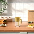 thumbnail image 4 of Clear Box Glass With Spoon 2024 Newest Multifunctional Box Storage Cans With Lid Airtight Overnight Oats Container For Coffee Sugar Tea, 4 of 4