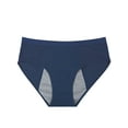 thumbnail image 4 of PULLIMORE 4 Pack Period Underwear for Women Girls Leakproof Unides Soft Comfortable Panties Menstrual Brief M-2XL, 4 of 10