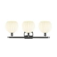 thumbnail image 6 of Innovations Lighting - White Venetian - 3 Light Bath Vanity In Modern Style-11, 6 of 7