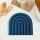 thumbnail image 5 of Mantel individual de silicona con diseño Morandi arcoíris para café, grueso y resistente al calor, 5 of 5