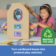 thumbnail image 2 of Educational Insights Boxineers Cardboard Vehicles, Craft Set for Kids Ages 5 and up, 2 of 7