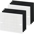 thumbnail image 1 of 2 Pack AP-1512HH Replacement Filter for Coway Airmega Filter AP-1512HH 200M Coway Air Purifiers by - AP-1512HH-FP AP-1518R AP-1519P-2 HEPA Filters and 6 Carbon Filters-Part #3304899, 1 of 7