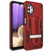 Zizo TRANSFORM Series for Galaxy A32 5G Case - Rugged Dual-layer Protection with Kickstand - Red