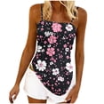 thumbnail image 3 of Tank Top for Women Loose Fit Summer Spaghetti Straps Cami Top Basic Scoop Neck Adjustable Cute Sleeveless Shirts, 3 of 6