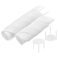 thumbnail image 1 of Unique Bargains Pizza Saver Stand, 100pack  Plastic Tripod Stack for Pizza Boxes, Catering Box, and Food Take Out Service(White), 1 of 5
