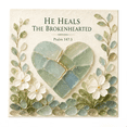 thumbnail image 6 of Mivyn Psalms of Comfort & Strength Sea Glass Art Kit, Christian DIY Craft Kit with Inspirational Bible Verse Design, Gift for Home Art Decor,#He Heals The Brokenhearted, 6 of 6