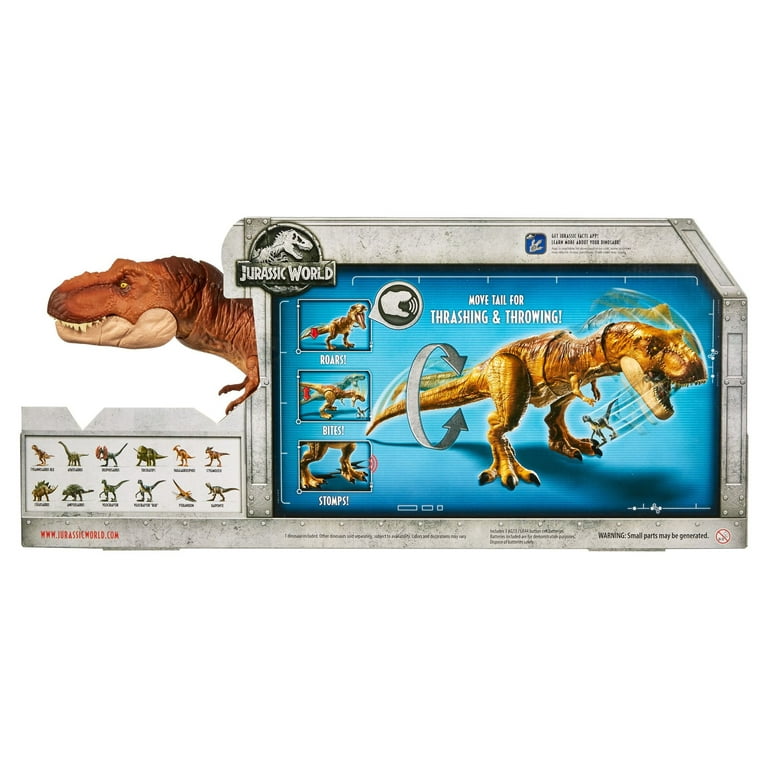 Jurassic World T-Rex (Tiranossauro /Tyranosaurus Rex) Rugido Épico, Gjt60 -  Mattel (pronta entrega! ) em Promoção na Americanas
