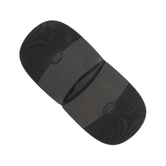 Shoe Rubber Heels Outsoles, Relieve Discomfort Tear Resistant 2 Pairs Shoe Repair Rubber Heels Elastic Non Slip SBR Replacement for Daily Use