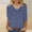 1_Dark Blue, variant on Women's Striped 3/4 Sleeve Tops Ladies Pattern Tees Shirts Casual V Neck Tunic Top 2024 Summer Going Out Clothing Womens Fashion T-Shirt,1_Green,5X-Large