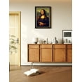 thumbnail image 4 of DECORARTS - Mona Lisa by Leonardo da Vinci. Canvas Wall Art with Black Wood Frame for Home Decor. Total Size: 15.25" x 21.25", 4 of 7