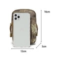 thumbnail image 2 of Bolsa de cintura táctica al aire libre bolsa de pierna colgante cinturón militar senderismo ciclismo bolsa de Camping, 2 of 5