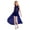 Navy Blue, variant on Girls Sequined Birthday Prom Party Jumpsuit with Overlay Skirt Pageant Gown Pink 10