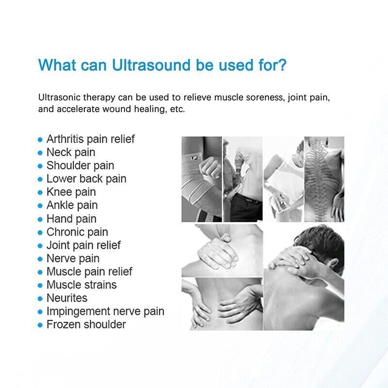 Ultrasonic Electric Physiotherapy Instrument To Relieve Muscle Pain Massager for Adults