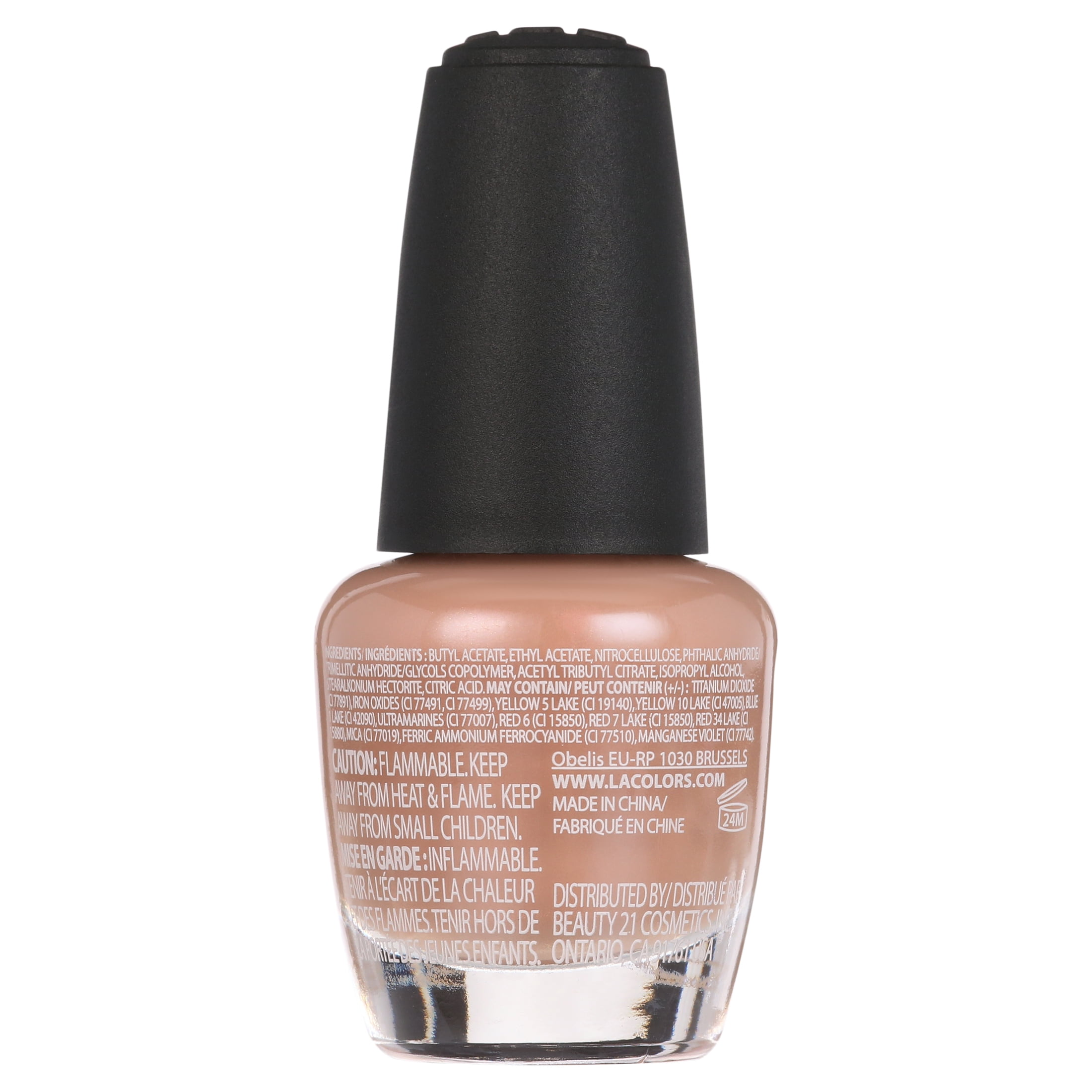 L.A. COLORS Color Craze Nail Polish, Intimate, 0.44 fl oz