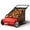 Red, variant on Panapinka Push Lawn Sweeper,26-Inch Width Enhanced 4-Brush System with Large 7 cu. ft. Hopper Bag, Ideal for Yard and Garden Cleanup