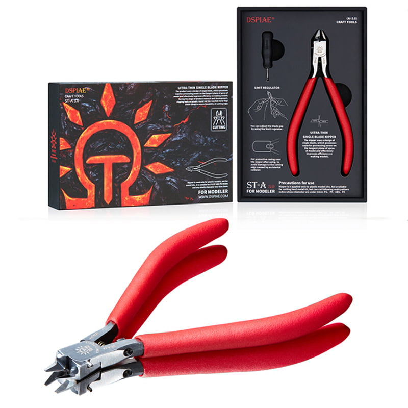 DSPIAE ST-A Single Blade Nipper 2.0 for Craft Modeling Use 