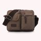 thumbnail image 5 of Bolsos Cruzados Bolsas cruzadas de lona Bolsa de transporte de viaje multifunción Simple para el trabajo (Café) Ndcxsfigh Para Estrenar, 5 of 5