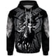thumbnail image 2 of Sudadera con capucha informal de otoño para hombre, sudadera con capucha holgada de moda, sudaderas para hombre, sudaderas con capucha con estampado gráfico de caballero y armadura de guerrero para ho, 2 of 4