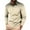 Khaki, variant on fnnxeal Mens Polo Shirts, Button Collared Fall Winter Casual Fashion Long Sleeve Black Polo Shirts for Men Size 5XL