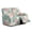 Floral Plaid, variant on Psesaysky Lavender Cute Bee Pattern With Side Pockets Recliner Middle Console Sofa Cover Polyester Recliner Loveseat Cover Full Coverage