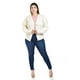 thumbnail image 5 of Cardigan con diseño de trenza Roman Fashion / Tallas Extras, 4014 (Hueso) beige 40, 5 of 7