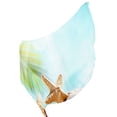 thumbnail image 3 of GZHJMY Women Girls Long Silk Scarf, Beach with Sand and Palm Decoration Summer Lightweight Shawl, Outdoor Floral Large Wrap 71X35 Inch, 3 of 5