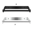 thumbnail image 2 of Stainless Steel Paper Towel Holder Punch-Free Towel Rack Wall Mounted Roll Paper Stand for Bathroom Kitchen, 2 of 9